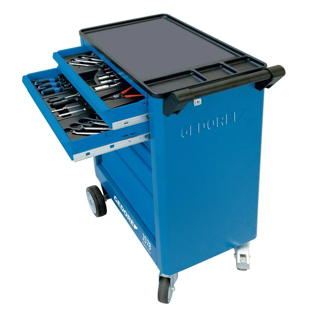 GEDORE 1578 Werkzeugwagen mit 6 Schubladen Produktbild img11 L