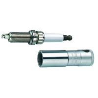 Produktbild von GEDORE - D 55 Zündkerzeneinsatz mit Haltefeder 3/8" 14 mm