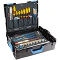 GEDORE Werkzeugkoffer L-BOXX 136 58-teilig, Hand-/Heimwerker, Kunststoffkoffer, 1100-01 Produktbild