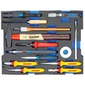 GEDORE Werkzeugkoffer L-BOXX 136 36-teilig, für Elektriker, Kunststoffkoffer, 1100-02 Produktbild img5 S