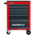 Produktbild von GEDORE red® - Werkstattwagen MECHANIC 6 Schubladen, Stahlblech, leer, abschließ