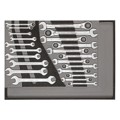Produktbild von GEDORE - R21560005 Werkzeugsatz im Werkstattwagen MECHANIC schwarz 129-teilig
