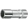 GEDORE Steckschlüssel-Einsatz 1/2", 12-kant, lang, Nr. D 19 Produktbild img1 S