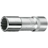 GEDORE Steckschlüssel-Einsatz 1/2", 12-kant, lang, Nr. D 19 Produktbild