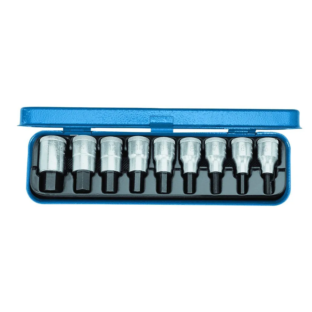 GEDORE Bit-Satz, für Innensechskantschrauben, 9-teilig, IN 19 PM Produktbild img1 L