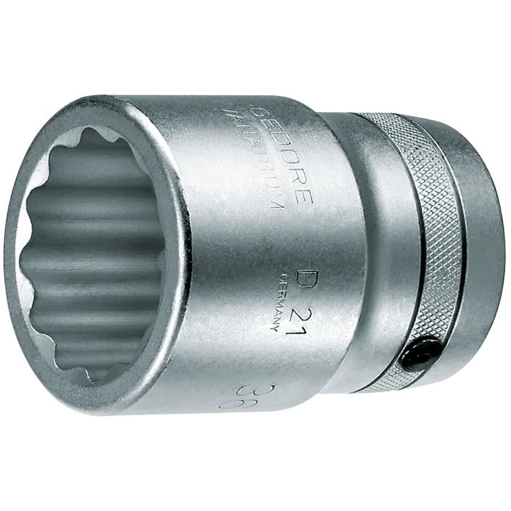 GEDORE Steckschlüssel-Einsatz 1", 12-kant, Nr. D 21 Produktbild img1 L