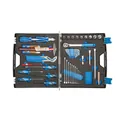 Produktbild von GEDORE - Werkzeugkoffer TOURING, Set 49-teilig, für Haushalt, im Kunststoff-Kof