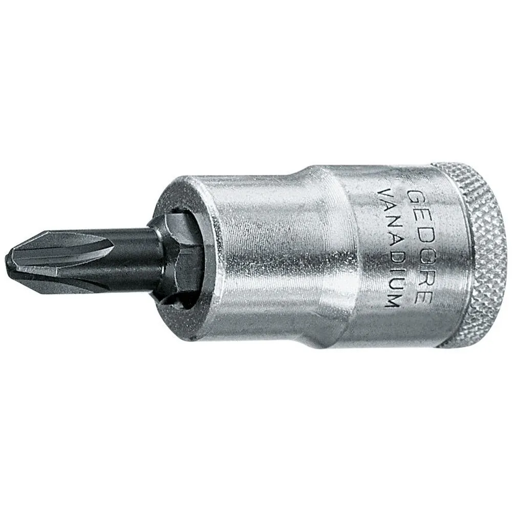 GEDORE Schraubendrehereinsatz 1/2" für Kreuzschlitzschrauben PH IKS 19.. Produktbild img1 L