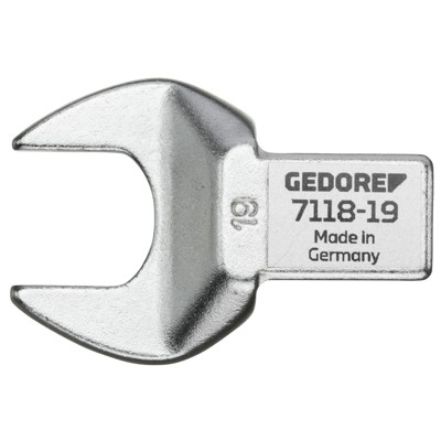 Produktbild von GEDORE - Einsteck-Maulschlüssel 22mm 14x18mm Vierkant