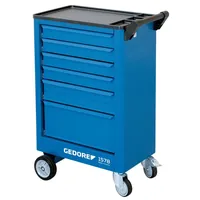 GEDORE 1578 Werkzeugwagen mit 6 Schubladen Produktbild