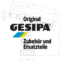 Produktbild von GESIPA® - Druckbuchse für 2-teilige Futterbacken | 1434038