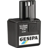 GESIPA Li-Ion Akku 14,4V / 4,0 Ah Produktbild
