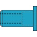 Produktbild von GESIPA® - Blindnietmuttern A2-Edelstahl Flachrundkopf M 5 x 7 x 13,5