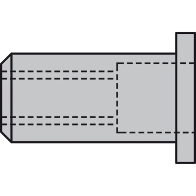 Produktbild von GESIPA® - Blindnietmuttern Mini-Pack Alu M 6 Lang