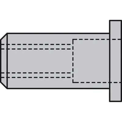 Produktbild von GESIPA® - Blindnietmuttern Mini-Pack Alu M 4 Lang
