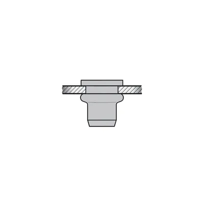 Produktbild von GESIPA® - Blindnietmuttern Mini-Pack Alu M 4 Lang