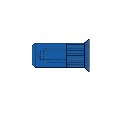 Produktbild von GESIPA® - CAP-Blindnietmuttern Stahl Senkkopf M 8 x 11 x 25,5