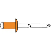 Produktbild von GESIPA® - Blindniete Mini-Pack Kupfer/Bronze 4 x 6
