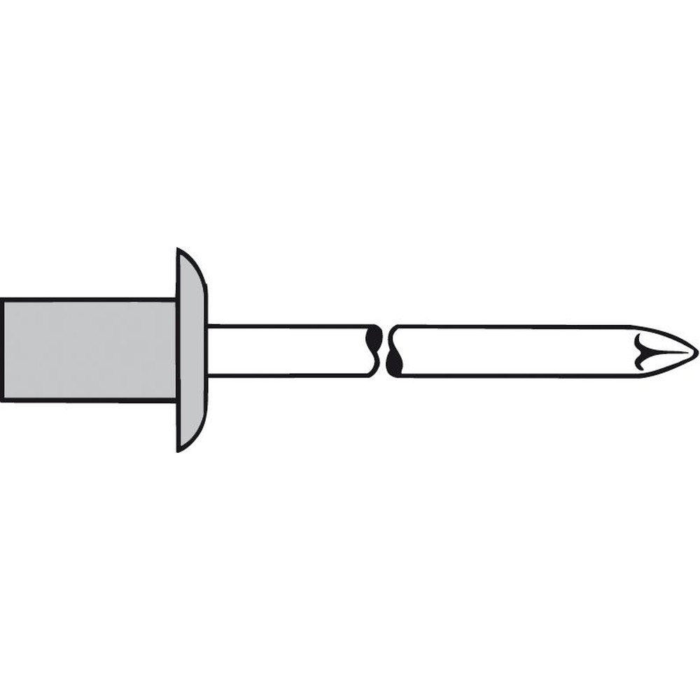 GESIPA CAP-Blindniete Alu/Niro Flachrundkopf 3,2 x 10,5 Produktbild img4 L