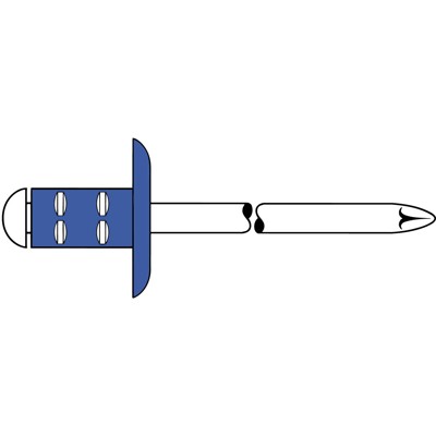 Produktbild von GESIPA® - PolyGrip Blindniete Stahl/Stahl Grosskopf 4,8 x 17 K 16