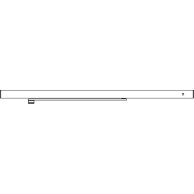 Produktbild von GEZE - R-Gleitschiene TS 5000, silberfarbig