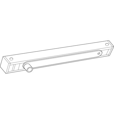 Produktbild von GEZE - ECline-Gleitschiene TS 5000 BG, silberfarbig