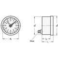 Produktbild von Ganter Norm® - 000.9-42-50-R Stellungsanzeiger, Festhaltesystem, analog