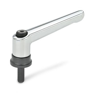 Produktbild von Ganter Norm® - 300.4-78-M8-21-CR Verstellbare Klemmhebel mit Spannkraft-Verstär
