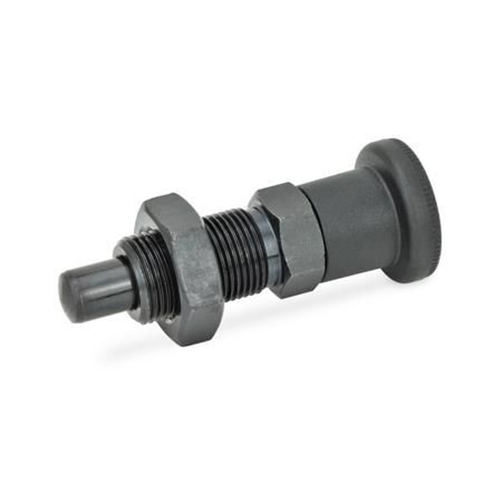 Ganter Norm 817-12-15-BK Rastbolzen, Stahl / Kunststoff-Knopf Produktbild img1 L