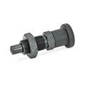 Ganter Norm 817-12-15-BK Rastbolzen, Stahl / Kunststoff-Knopf Produktbild img1 S