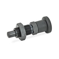 Ganter Norm 817-12-15-BK Rastbolzen, Stahl / Kunststoff-Knopf Produktbild