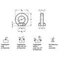 Produktbild von Ganter Norm® - 582-M30-ST Ringmuttern, Stahl