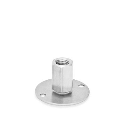 Produktbild von Ganter Norm® - 41-80-M16-38-B0-X Edelstahl-Stellfüße, Werkstoff Nr. 1.4301 (A2)