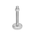Produktbild von Ganter Norm® - 31-100-M24-125-B4-TK Edelstahl-Stellfüße, mit Gummiauflage