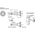 Produktbild von Ganter Norm® - 114.2-8-35 Steckbolzen mit Axialsicherung, Stahl