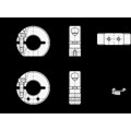 Produktbild von Ganter Norm® - 7062.1-65-B40-NI-B Geschlitzte Edelstahl-Stellringe, mit Anbau-G