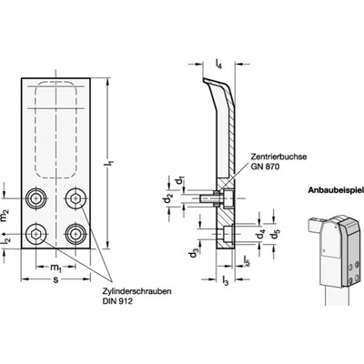 Produktbild von Ganter Norm® - 864.1-32-ES Schutzabdeckungen, für Kraftspanner GN 864