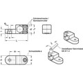 Produktbild von Ganter Norm® - 277-B15-2-NI Edelstahl-Laschen-Klemmverbinder