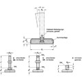 Produktbild von Ganter Norm® - 30-50-M10-50-A1-SK Stellfüße, Stahlblech, mit Gummiauflage