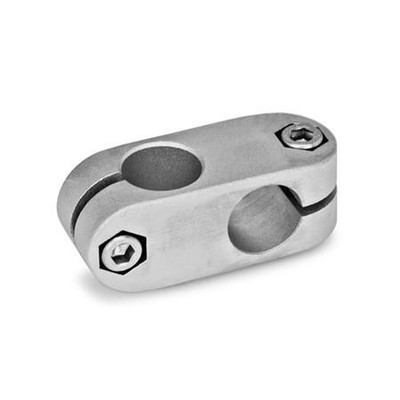 Aluminium Kreuz-Klemmhalter, Rohr-Klemmverbinder (Größe wählbar Aluminium Kreuz-Klemmhalter, Rohr-Klemmverbinder (Größe wählbar