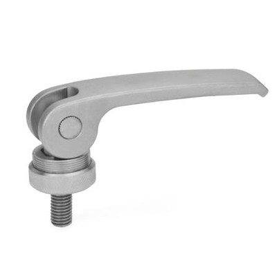 Produktbild von Ganter Norm® - 927.7-44-M5-35-A Edelstahl-Exzenterspanner mit Schraube