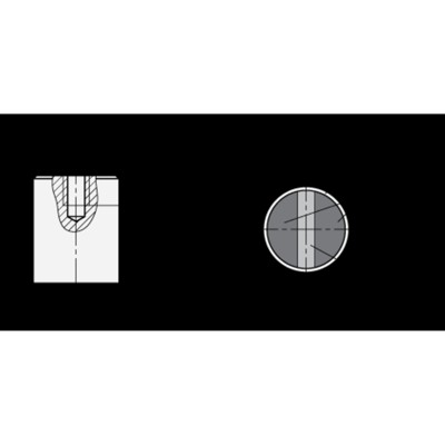 Produktbild von Ganter Norm® - 54.2-ND-13-M4 Haltemagnete, Stabform, mit Innengewinde