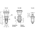 Produktbild von Ganter Norm® - 617-5-GK-NI Rastbolzen, Edelstahl / Kunststoff-Knopf