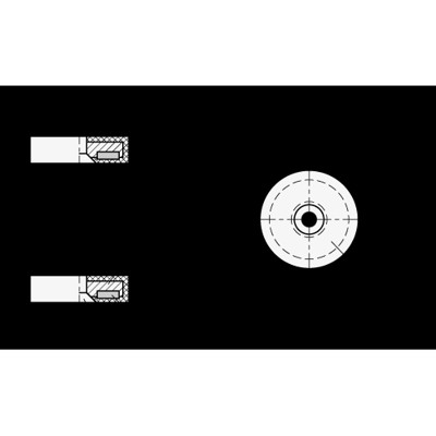 Produktbild von Ganter Norm® - 51.8-ND-43-WS Haltemagnete mit Senkbohrung, mit Gummiummantelung