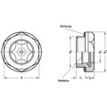 Produktbild von Ganter Norm® - 543.2-11-G3/8-B-RT Ölschaugläser, Kunststoff