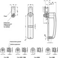 Produktbild von Ganter Norm® - 115.7-VDE-34-SR Verriegelungen mit Bügelgriff
