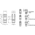 Produktbild von Ganter Norm® - 751-12-48-M12L-B Gabelgelenke, Stahl