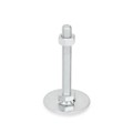 Produktbild von Ganter Norm® - 40-60-M8-50-A0-SK Stellfüße, Stahl verzinkt