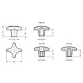 Produktbild von Ganter Norm® - 6335-AL-63-M12-D-PL Kreuzgriffe, Aluminium