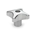 Produktbild von Ganter Norm® - 6335-AL-63-M12-D-PL Kreuzgriffe, Aluminium